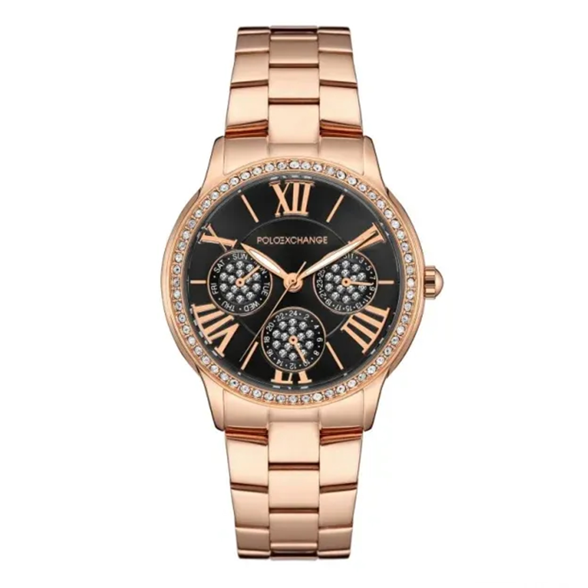 MONTRE POLOEXCHANGE FEMME M.FONCTION ACIER